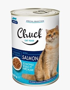 Chuck Cat Salmon  400 gr 