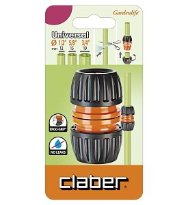 ΣΥΝΔΕΤΙΚΟ UNIVERSAL ΓΙΑ ΛΑΣΤΙΧΟ 1/2''-5/8''-3/4'' CLABER