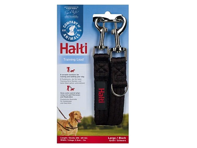 Halti Training Lead Black Large 2mx2,5cm