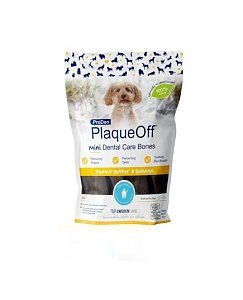 Proden Plaqueoff Mini Dental Bones Banana&Peanut Butter 340gr