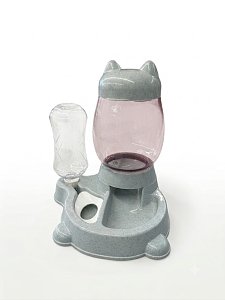 Two-in-One Feeder & Water Dispenser Γκρι