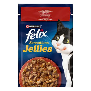 Felix Sensations GiJ Beef&Tom 85g IT