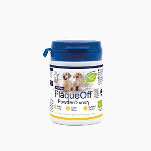 PLAQUEOFF ΣΚΟΝΗ ΓΙΑ ΣΚΥΛΟΥΣ 60gr