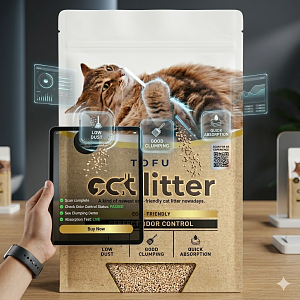 Tofu Cat Litter 2.5kg Classic