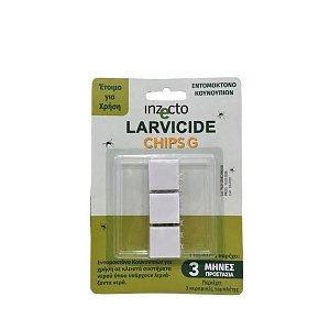 INZECTO LARVICIDE CHIPS G 3PCS 