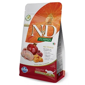 ND Cat Pumpkin Quail & Pomegrate 1,5kg