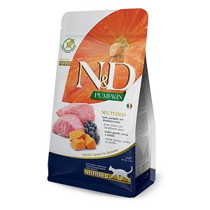 ND Cat Pumpkin Lamb & Blueber Neuter 300gr 