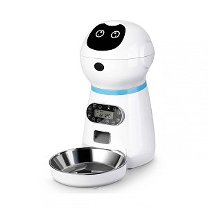 AUTOMATIC PET FEEDER ROBOT 3,5lt MATERIAL