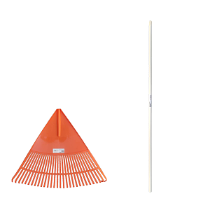 ΣΚΟΥΠΑ ΦΥΛΛΩΝ ΠΛΑΣΤΙΚΗ ΜΕ ΞΥΛΙΝΟ ΣΤΥΛΙΑΡΗ 2,4*120cm