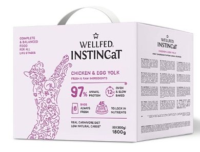 Wellfed Instincat Chicken & Egg Yolk 1,8kg