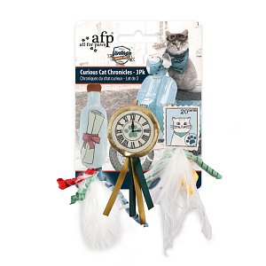 Afp Παιχνίδι Γάτας Vintage Curious Chronicles Σετ 3Τεμ