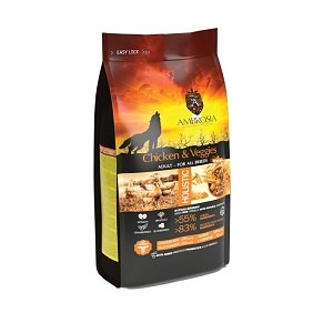 Ambrosia Dog Grain Free Adult Chicken & Vegies 12Kg