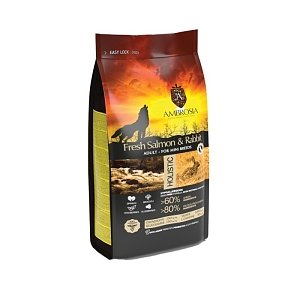 Ambrosia Dog Grain Free Adult Mini Sensitive Fresh Salmon /Rabbit 1,5kg