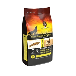 Ambrosia Dog Grain Free Adult Mini Chicken & Salmon 2 kg