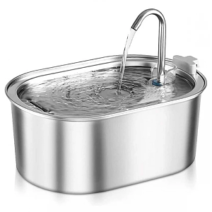 Pet Water Fountain Faucet Stain Steel 3,2lt