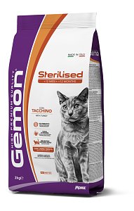 Gemon Cat Sterilized Turkey 2kg