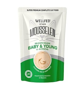 Wellfed Mousselen Baby & Young 40gr