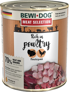 Bewi Dog Κονσέρβα Poultry 800g