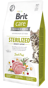 Brit Care Cat Grain Free Steriisedl-Immunity Support 2kg