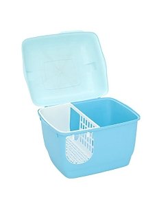 CAT TOILET BOW W CORRIDOR BLUE 57,5x44x44cm