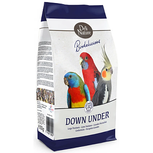 BIRDELICIUS LARGE PARAKKETS DOWN UNDER 800GR