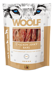 ΛΙΧΟΥΔΙΑ WOOLF CHICKEN JERKY BARS 100GR 