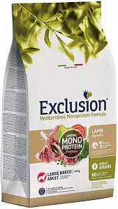 Εxclusion Dog Adult Lamb Large Breed 12kg