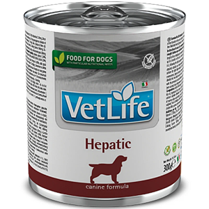 Vetlife Dog NTRL Wet Hepatic 300gr