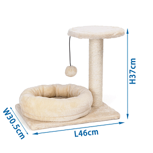 Mini Cat Tree With Cat Bed