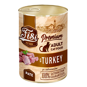 Fisi Cat Adult Turkey 400gr