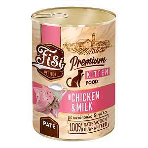 Fisi Cat Kitten Chicken Μilk 400gr