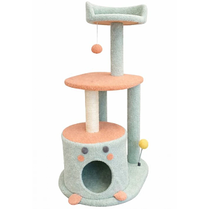 Cat Tree Fuzzy Paws Hotel L50*W40*H85cm
