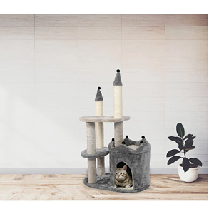 ΟΝΥΧΟΔΡΟΜΙΟ- MAVIS CASTLE CAT TREE 60*38*96 cm
