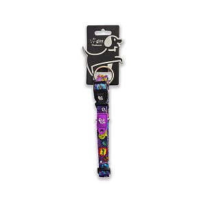 Glee Περιλαιμιο Ιμαντα Purple Boom S 1,5cm-30cm/45cm