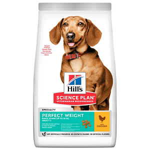 Hills Adult Perfect Weight Small & Mini Chicken 1,5kg