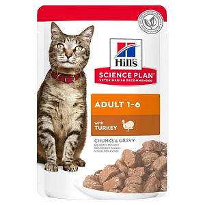 Hills Science Plan Adult Cat Turkey 85gr