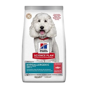Hills Dog Adult Hypoallergenic Salmon 12kg