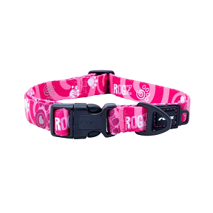 Rogz Περιλαίμιο Σκύλων Sm 20-31cm Pink Paw