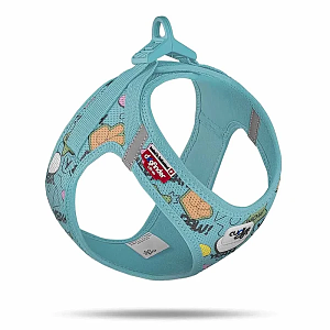 Vest Harness Curli Air Mesh Juycy Turqeuse Small