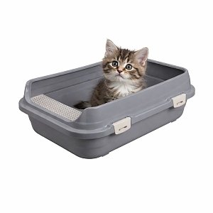 Ανοιχτη Λεκανη Γατας ''Νala'' Γκρι (66Χ46Χ24)