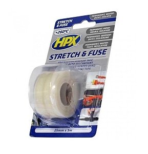 HPX STRETCH&FUSE ΑΥΤΟΒΟΥΛΚ ΤΑΙΝ ΔΙΑΦΑΝΗ 25mmx3m