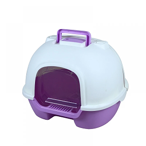 Cat Toilet Box Rear Opening Charcoal Bag