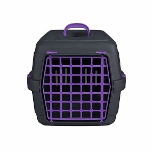 Felix Mix Box Μεταφορας Μαυρο Με Μωβ Κουμπωματα 48*32,5*32,5H