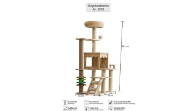 Ονυχοδρομιο Ξυλινο Σπιτακι Γυαλα 60x50x141cm