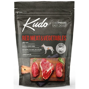 Kudo Dog Medium & Maxi Adult Red Meat/Vegetables 3Kg