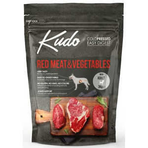 Kudo Dog Mini Adult Red Meat/Vegetables 3kg