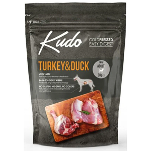 Kudo Dog Mini Adult Turkey/Duck 3kg