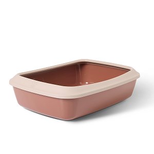 Λεκάνη Γατας Ανοιχτη Μπεζ Κεραμιδί SA IRIZ 42x31x12,5cm