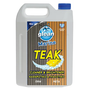 Glean Marine Teak Cleaner & Brightener 4 Lt