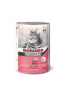Morando Cat Adult Pate με χοιρινό 400gr